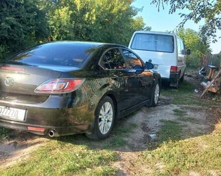 Черный Мазда 6, объемом двигателя 2 л и пробегом 226 тыс. км за 7000 $, фото 11 на Automoto.ua