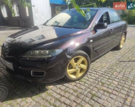 Чорний Мазда 6, об'ємом двигуна 2 л та пробігом 187 тис. км за 7000 $, фото 1 на Automoto.ua