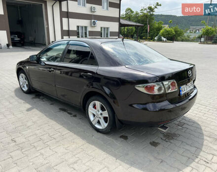 Черный Мазда 6, объемом двигателя 2 л и пробегом 221 тыс. км за 5200 $, фото 5 на Automoto.ua