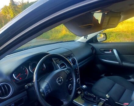 Чорний Мазда 6, об'ємом двигуна 2 л та пробігом 195 тис. км за 5500 $, фото 1 на Automoto.ua