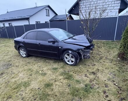 Черный Мазда 6, объемом двигателя 1.8 л и пробегом 245 тыс. км за 1650 $, фото 3 на Automoto.ua