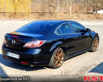 Черный Мазда 6, объемом двигателя 2.5 л и пробегом 240 тыс. км за 6500 $, фото 2 на Automoto.ua