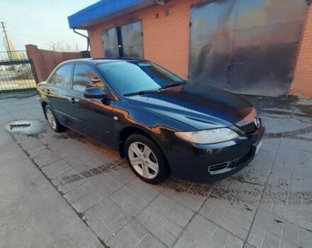 Чорний Мазда 6, об'ємом двигуна 2 л та пробігом 215 тис. км за 5900 $, фото 2 на Automoto.ua