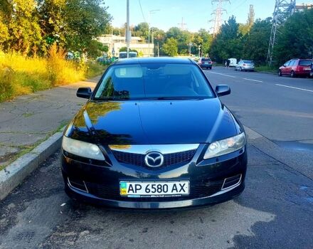 Чорний Мазда 6, об'ємом двигуна 2 л та пробігом 195 тис. км за 5500 $, фото 4 на Automoto.ua