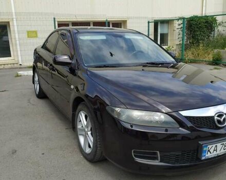 Черный Мазда 6, объемом двигателя 2 л и пробегом 235 тыс. км за 5350 $, фото 7 на Automoto.ua