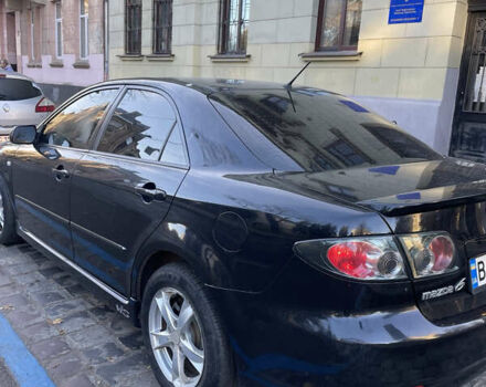 Черный Мазда 6, объемом двигателя 2.3 л и пробегом 269 тыс. км за 5300 $, фото 3 на Automoto.ua