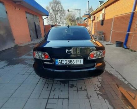 Черный Мазда 6, объемом двигателя 2 л и пробегом 215 тыс. км за 5900 $, фото 5 на Automoto.ua