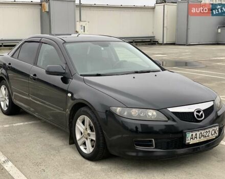Черный Мазда 6, объемом двигателя 2 л и пробегом 209 тыс. км за 5550 $, фото 2 на Automoto.ua