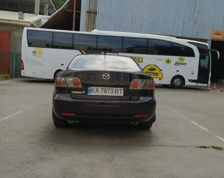 Черный Мазда 6, объемом двигателя 2 л и пробегом 235 тыс. км за 5350 $, фото 6 на Automoto.ua