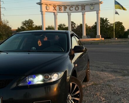 Черный Мазда 6, объемом двигателя 2 л и пробегом 277 тыс. км за 4500 $, фото 1 на Automoto.ua