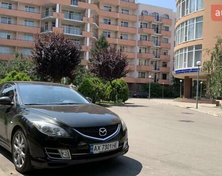 Черный Мазда 6, объемом двигателя 2.49 л и пробегом 230 тыс. км за 8000 $, фото 7 на Automoto.ua