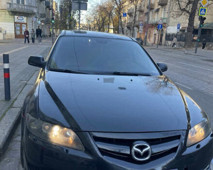 Черный Мазда 6, объемом двигателя 2.3 л и пробегом 269 тыс. км за 5300 $, фото 1 на Automoto.ua