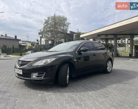 Черный Мазда 6, объемом двигателя 2 л и пробегом 220 тыс. км за 7100 $, фото 4 на Automoto.ua