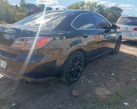 Черный Мазда 6, объемом двигателя 2 л и пробегом 280 тыс. км за 6300 $, фото 3 на Automoto.ua