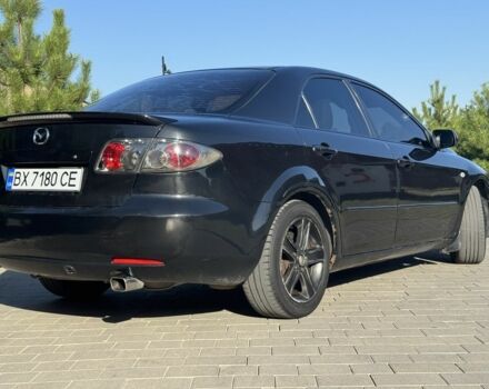 Чорний Мазда 6, об'ємом двигуна 2 л та пробігом 180 тис. км за 4500 $, фото 1 на Automoto.ua