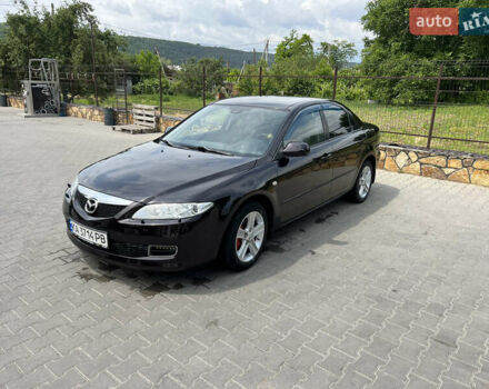 Черный Мазда 6, объемом двигателя 2 л и пробегом 221 тыс. км за 5200 $, фото 3 на Automoto.ua
