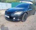 Черный Мазда 6, объемом двигателя 2 л и пробегом 280 тыс. км за 6100 $, фото 1 на Automoto.ua