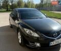 Черный Мазда 6, объемом двигателя 2 л и пробегом 222 тыс. км за 7500 $, фото 1 на Automoto.ua