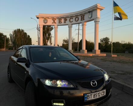 Черный Мазда 6, объемом двигателя 2 л и пробегом 277 тыс. км за 4500 $, фото 2 на Automoto.ua