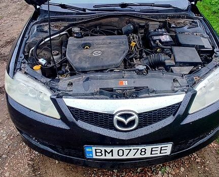 Черный Мазда 6, объемом двигателя 1.8 л и пробегом 239 тыс. км за 4900 $, фото 4 на Automoto.ua