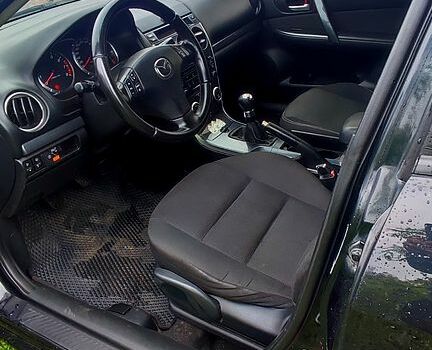 Черный Мазда 6, объемом двигателя 1.8 л и пробегом 239 тыс. км за 4900 $, фото 6 на Automoto.ua