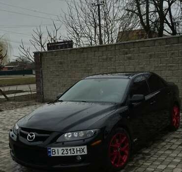 Черный Мазда 6, объемом двигателя 2.3 л и пробегом 270 тыс. км за 8000 $, фото 9 на Automoto.ua