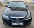 Черный Мазда 6, объемом двигателя 2 л и пробегом 245 тыс. км за 5500 $, фото 1 на Automoto.ua
