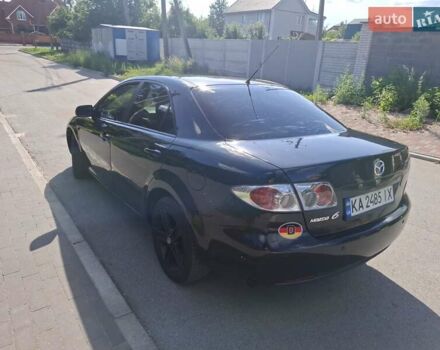 Чорний Мазда 6, об'ємом двигуна 2 л та пробігом 335 тис. км за 4650 $, фото 1 на Automoto.ua