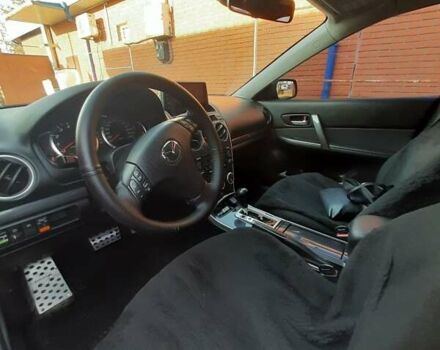 Черный Мазда 6, объемом двигателя 2 л и пробегом 215 тыс. км за 5900 $, фото 6 на Automoto.ua