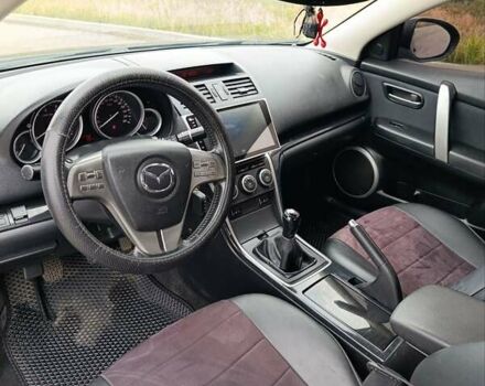 Черный Мазда 6, объемом двигателя 2 л и пробегом 212 тыс. км за 7899 $, фото 15 на Automoto.ua