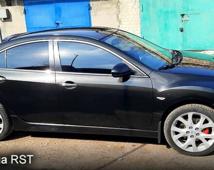 Черный Мазда 6, объемом двигателя 2.5 л и пробегом 194 тыс. км за 8500 $, фото 3 на Automoto.ua