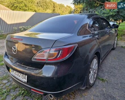 Черный Мазда 6, объемом двигателя 2 л и пробегом 114 тыс. км за 7400 $, фото 1 на Automoto.ua