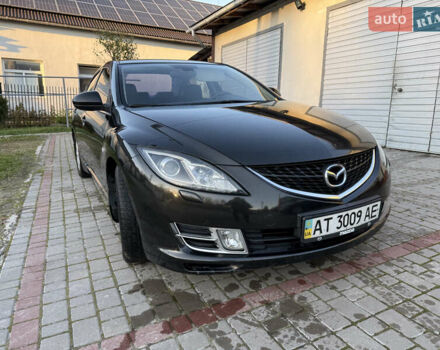 Черный Мазда 6, объемом двигателя 2 л и пробегом 309 тыс. км за 6200 $, фото 5 на Automoto.ua