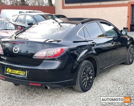 Черный Мазда 6, объемом двигателя 2 л и пробегом 344 тыс. км за 6750 $, фото 5 на Automoto.ua