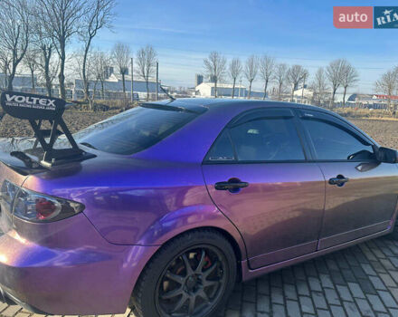 Черный Мазда 6, объемом двигателя 2.3 л и пробегом 190 тыс. км за 8500 $, фото 14 на Automoto.ua