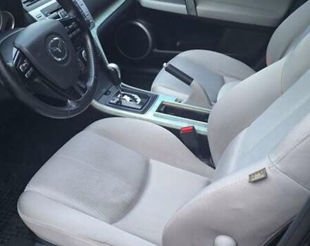 Черный Мазда 6, объемом двигателя 2 л и пробегом 160 тыс. км за 6800 $, фото 7 на Automoto.ua