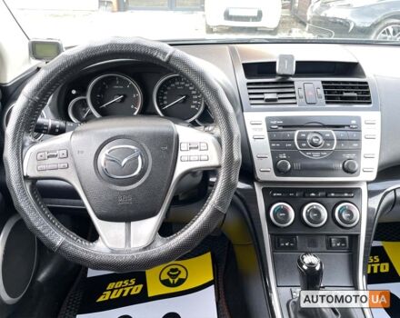Черный Мазда 6, объемом двигателя 2 л и пробегом 344 тыс. км за 6750 $, фото 15 на Automoto.ua