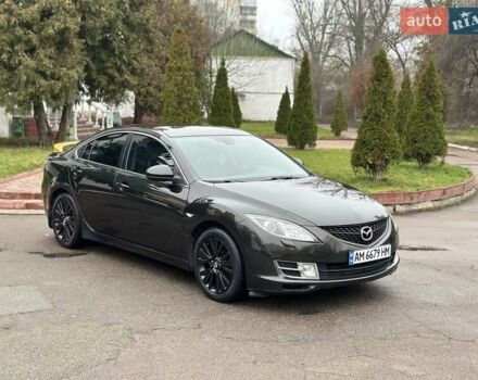 Черный Мазда 6, объемом двигателя 1.8 л и пробегом 236 тыс. км за 4999 $, фото 3 на Automoto.ua