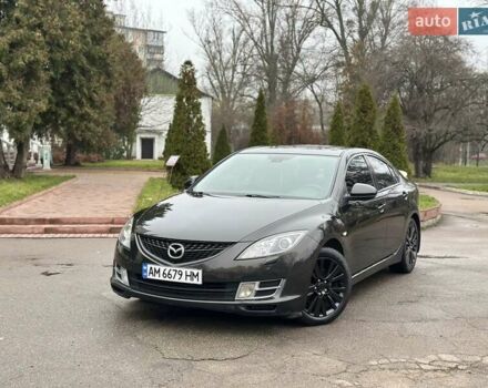 Черный Мазда 6, объемом двигателя 1.8 л и пробегом 236 тыс. км за 4999 $, фото 1 на Automoto.ua
