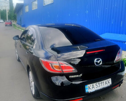 Черный Мазда 6, объемом двигателя 2 л и пробегом 307 тыс. км за 7750 $, фото 2 на Automoto.ua