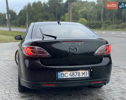 Черный Мазда 6, объемом двигателя 2 л и пробегом 289 тыс. км за 6600 $, фото 4 на Automoto.ua