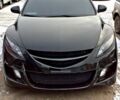 Черный Мазда 6, объемом двигателя 2 л и пробегом 493 тыс. км за 6800 $, фото 1 на Automoto.ua