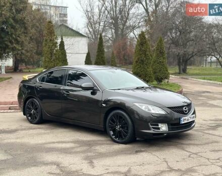 Черный Мазда 6, объемом двигателя 1.8 л и пробегом 236 тыс. км за 6299 $, фото 3 на Automoto.ua