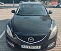 Черный Мазда 6, объемом двигателя 2 л и пробегом 209 тыс. км за 6500 $, фото 1 на Automoto.ua
