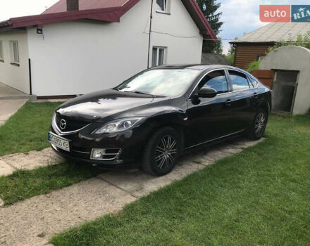 Черный Мазда 6, объемом двигателя 2 л и пробегом 281 тыс. км за 6600 $, фото 7 на Automoto.ua