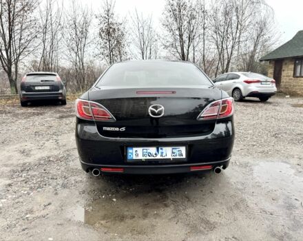 Черный Мазда 6, объемом двигателя 2 л и пробегом 264 тыс. км за 6890 $, фото 3 на Automoto.ua