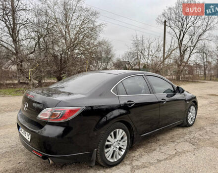 Черный Мазда 6, объемом двигателя 2 л и пробегом 258 тыс. км за 6900 $, фото 4 на Automoto.ua