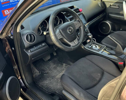 Черный Мазда 6, объемом двигателя 2 л и пробегом 266 тыс. км за 7300 $, фото 14 на Automoto.ua