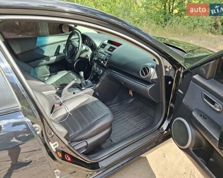 Чорний Мазда 6, об'ємом двигуна 2 л та пробігом 245 тис. км за 6900 $, фото 4 на Automoto.ua
