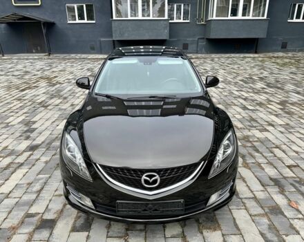 Черный Мазда 6, объемом двигателя 2 л и пробегом 253 тыс. км за 6500 $, фото 2 на Automoto.ua